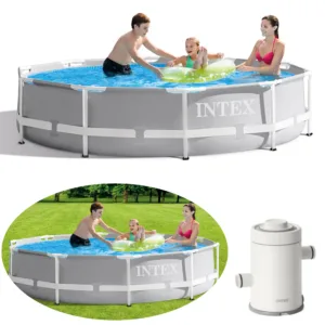 İntex 26702 305x76cm Premium Prefabrik Havuz Seti 220v Filtreli