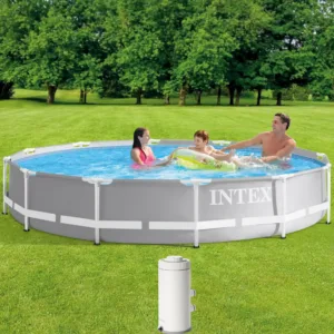 İntex 26712 366x76cm Premium Prefabrik Havuz Seti 220v Filtreli