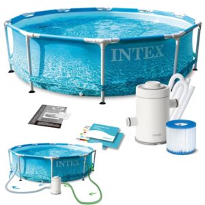 İntex 28208 305x76cm Beachside Prefabrik Havuz 220v Filtreli