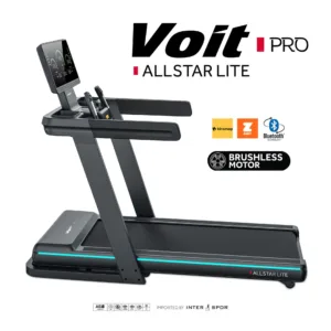 Voit Pro Allstar Lite Koşu Bandı – 3.0 HP Brushless Motor, 22 km/sa, 15 Seviye Eğim, Bluetooth