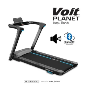 Voit Planet Koşu Bandı – 2.5 HP Motor, 16 km/sa, %15 Eğim, Bluetooth, MP3 & USB